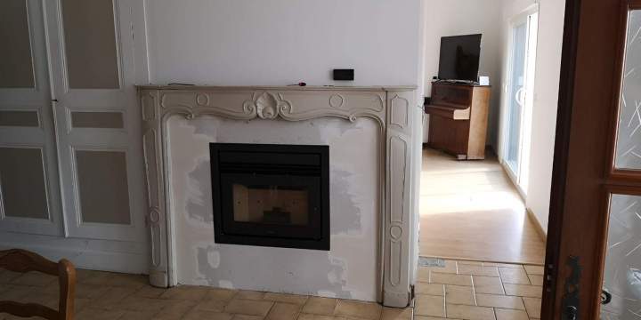 Poêle mixte bois et granulés Lesmont